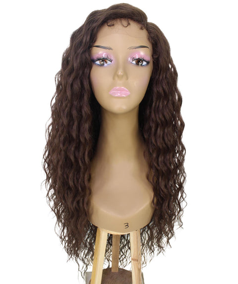 Shanice Medium Brown Long Beach Trendy Lace Wig