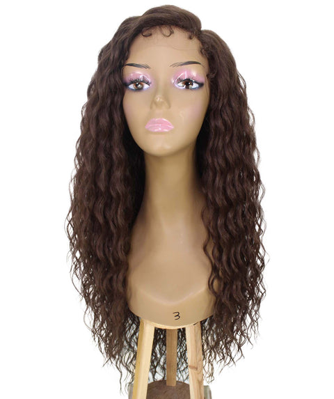 Shanice Medium Brown Long Beach Trendy Lace Wig