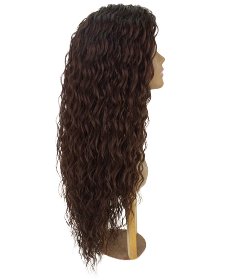 Shanice Medium Brown Long Beach Trendy Lace Wig