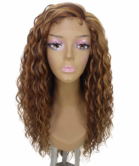 Shanice Light Brown Blend Long Beach Trendy Lace Wig