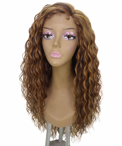 Shanice Light Brown Blend Long Beach Trendy Lace Wig