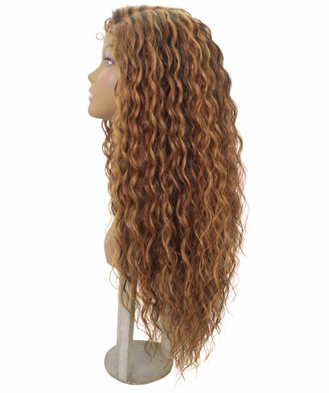 Shanice Light Brown Blend Long Beach Trendy Lace Wig