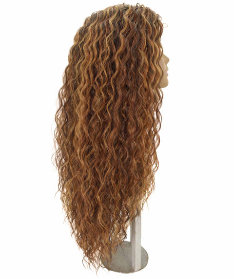 Shanice Light Brown Blend Long Beach Trendy Lace Wig