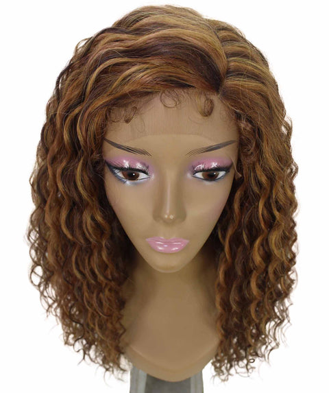 Shanice Light Brown Blend Long Beach Trendy Lace Wig