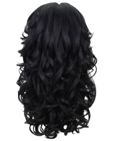 Kiara Black Middle parted Wavy Lace Wig