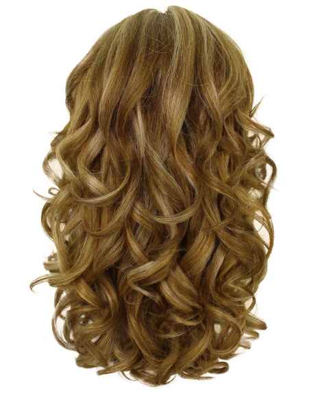 Kiara Blonde Blend Middle parted Wavy Lace Wig