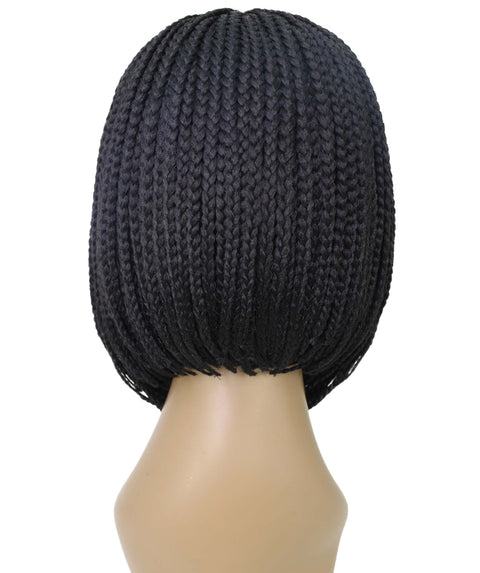 Jayla Natural Black Box Braids Lace Wig