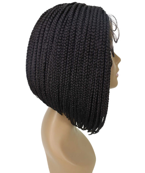 Jayla Dark Brown Box Braids Lace Wig