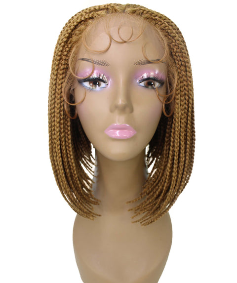 Jayla Golden Blonde Box Braids Lace Wig