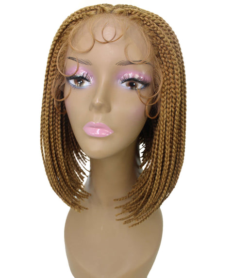 Jayla Golden Blonde Box Braids Lace Wig