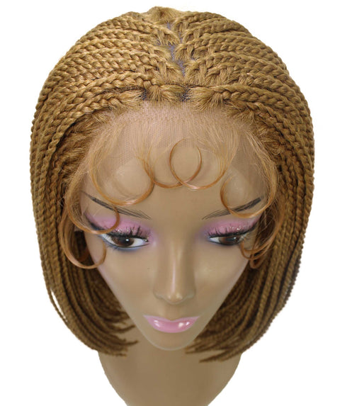 Jayla Golden Blonde Box Braids Lace Wig