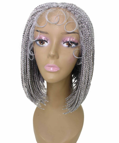 Jayla Grey Box Braids Lace Wig