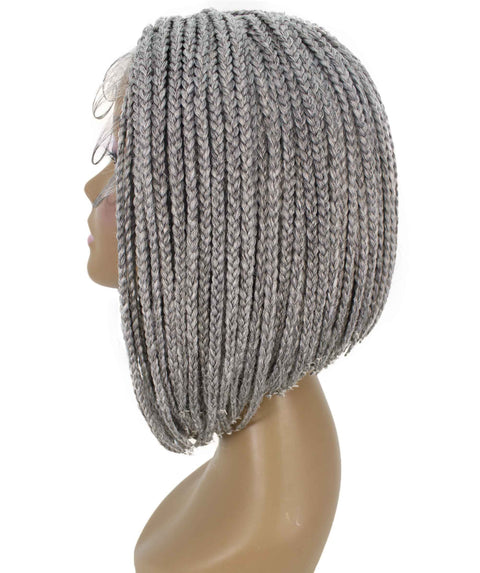 Jayla Grey Box Braids Lace Wig