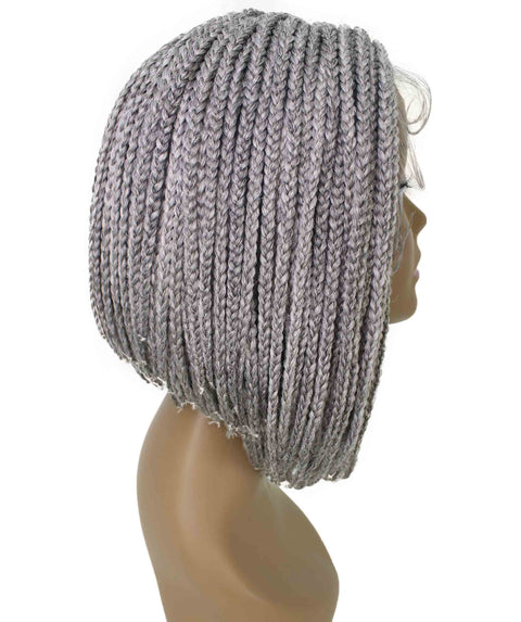 Jayla Grey Box Braids Lace Wig