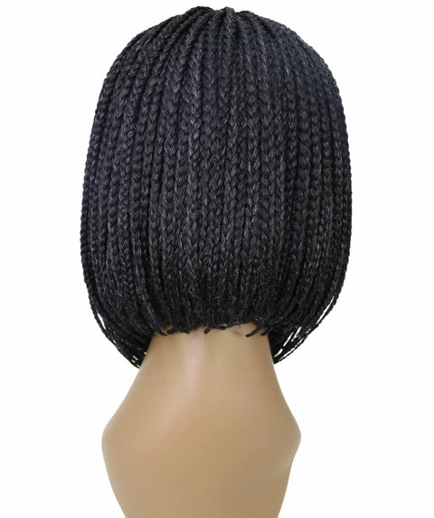 Jayla Salt and Pepper Grey Box Braids Lace Wig