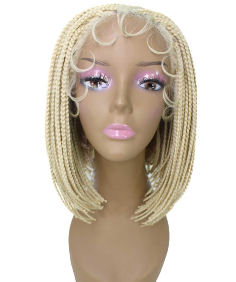 Jayla Light Blonde Box Braids Lace Wig