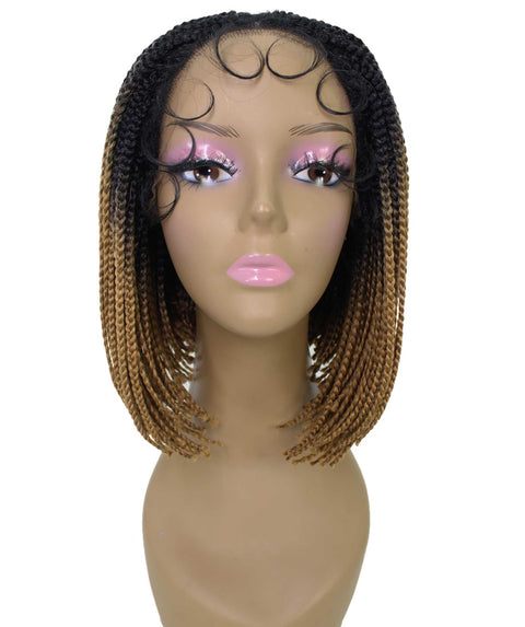 Jayla Honey Blonde Ombre Box Braids Lace Wig