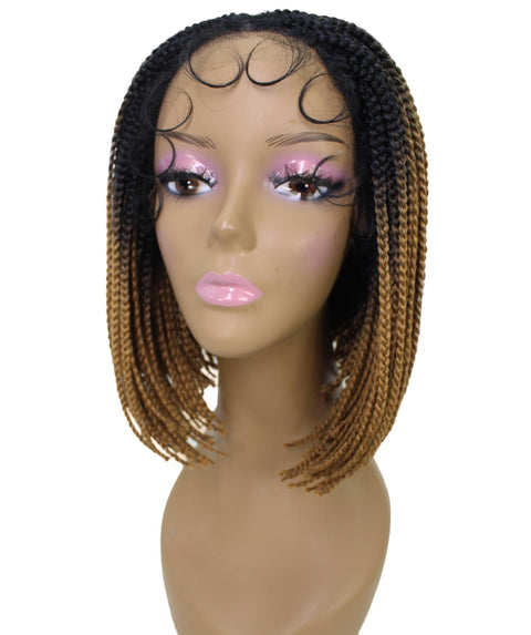 Jayla Honey Blonde Ombre Box Braids Lace Wig