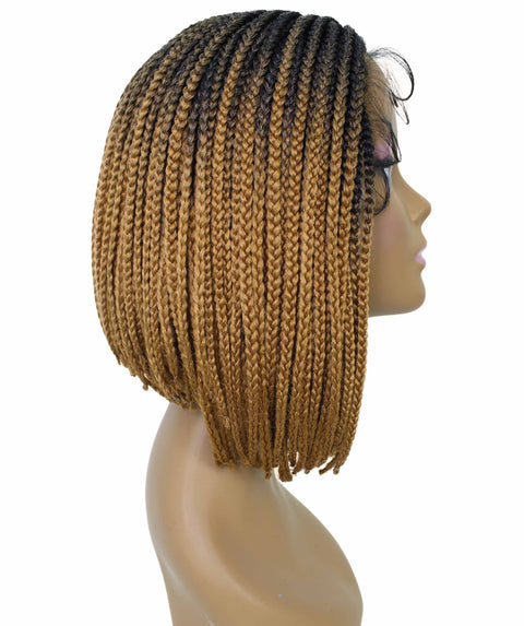 Jayla Honey Blonde Ombre Box Braids Lace Wig