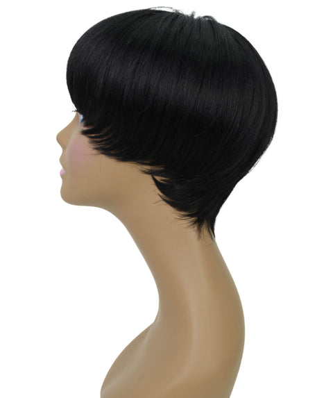 Alyssa Black Short Hair Wig