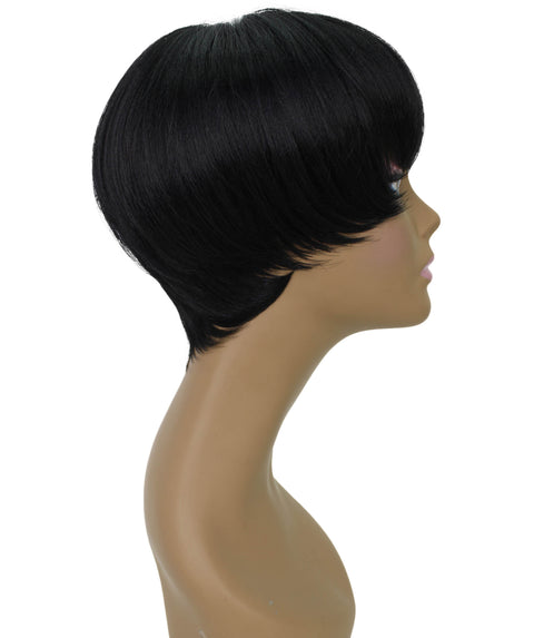 Alyssa Black Short Hair Wig