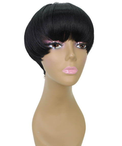 Alyssa Black Short Hair Wig