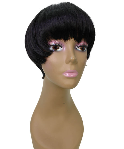 Alyssa Natural Black Short Hair Wig