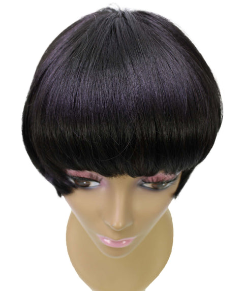 Alyssa Natural Black Short Hair Wig