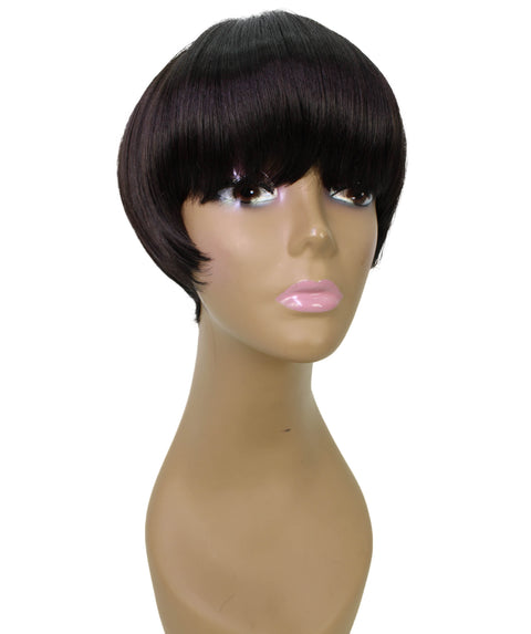 Alyssa Dark Brown Short Hair Wig