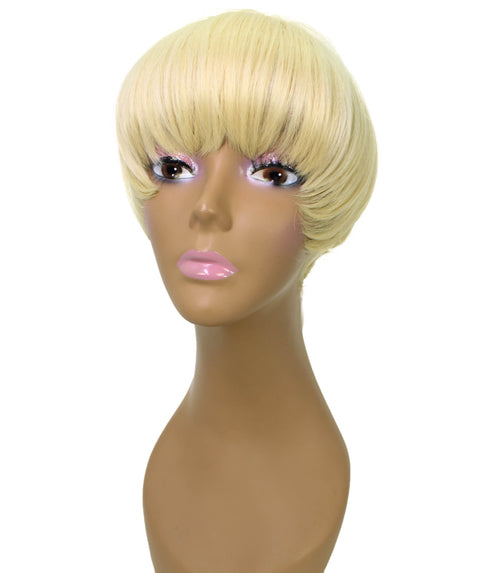 Alyssa Light Blonde Short Hair Wig