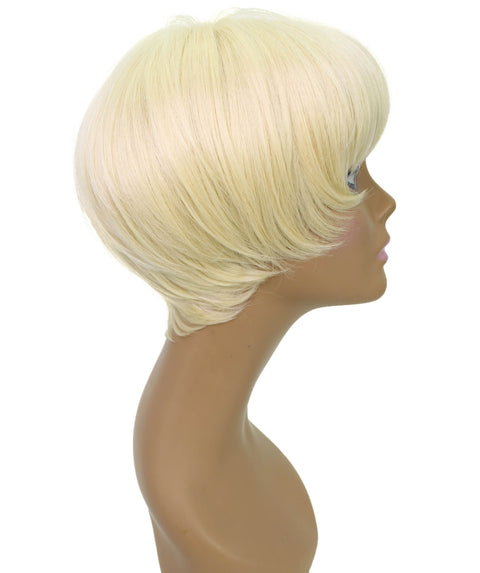 Alyssa Light Blonde Short Hair Wig