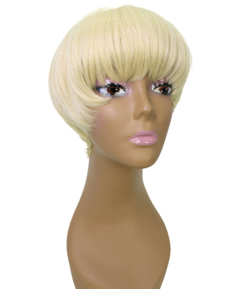 Alyssa Light Blonde Short Hair Wig