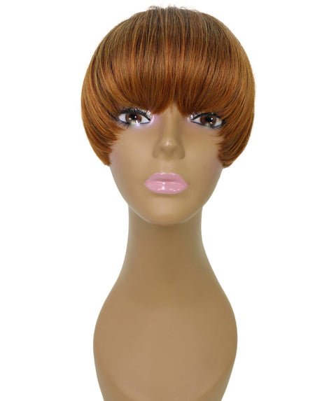 Alyssa Copper Short Hair Wig