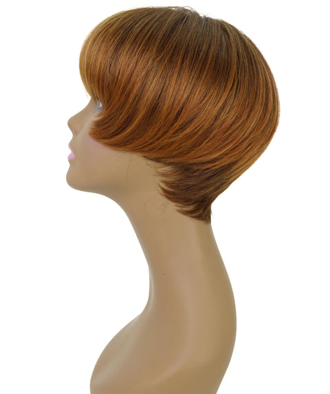 Alyssa Copper Short Hair Wig