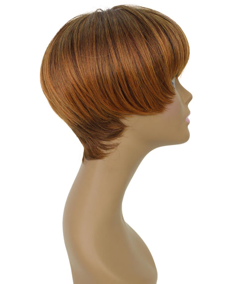 Alyssa Copper Short Hair Wig