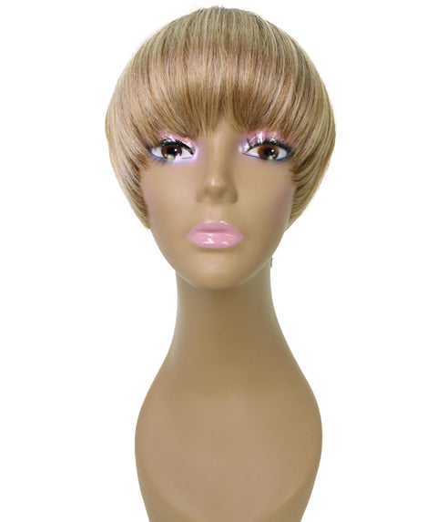 Alyssa Strawberry Blonde Ombre Short Hair Wig