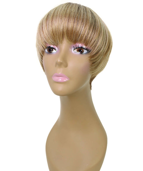 Alyssa Strawberry Blonde Ombre Short Hair Wig