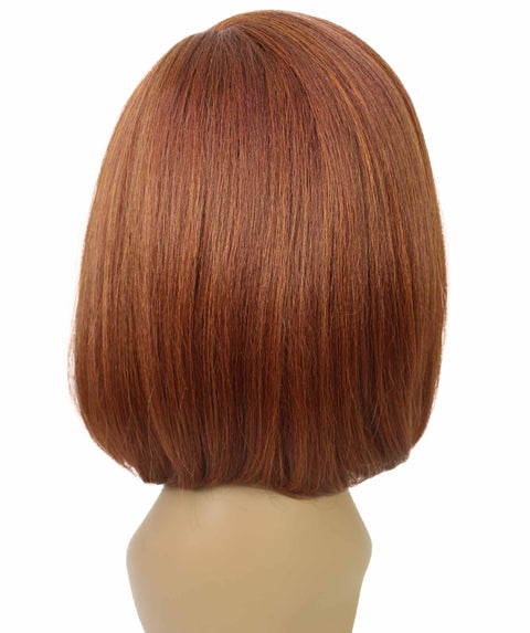 Kennedy Brown with Copper Red Lace Wig