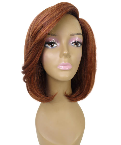 Kennedy Brown with Copper Red Lace Wig