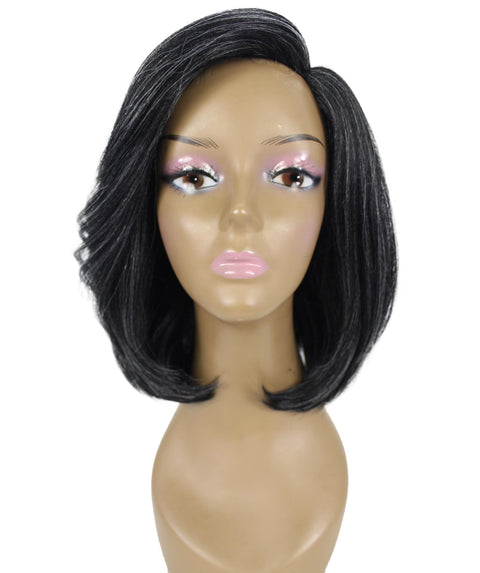 Kennedy Salt and Pepper Blend Lace Wig