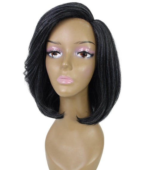 Kennedy Salt and Pepper Blend Lace Wig