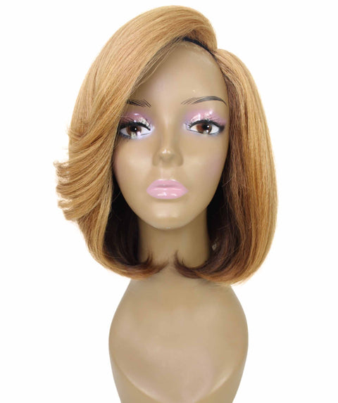 Kennedy Auburn Brown with Chestnut Blend Lace Wig