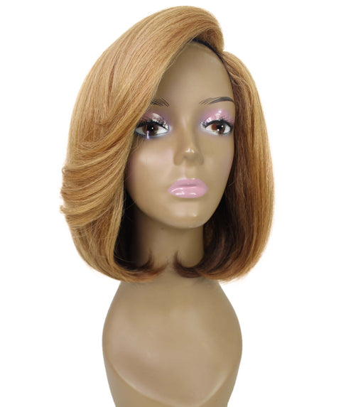 Kennedy Auburn Brown with Chestnut Blend Lace Wig