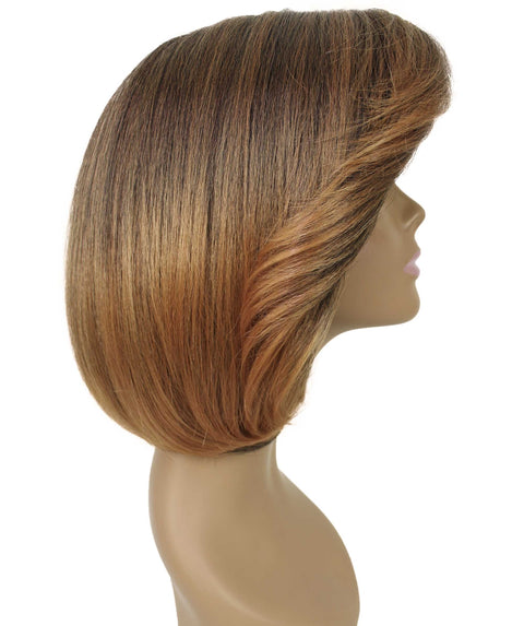 Kennedy Dark Brown with Golden Lace Wig