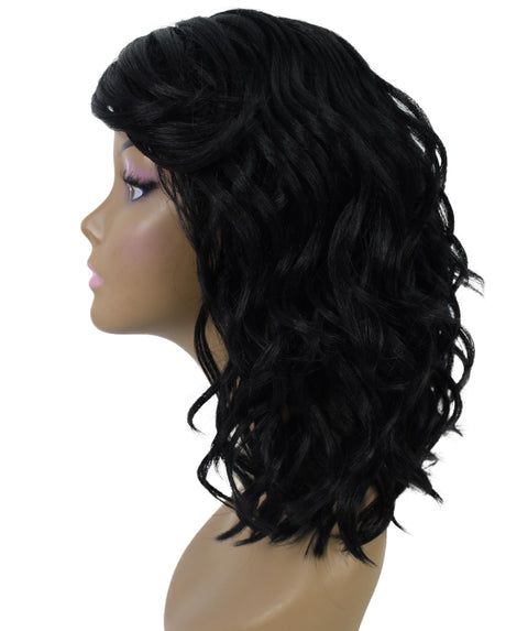 Madison Black Layer Full Wig