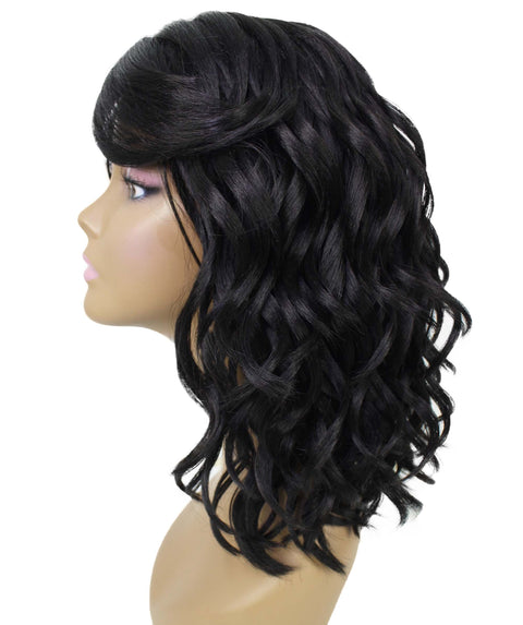 Madison Natural Black Layer Full Wig