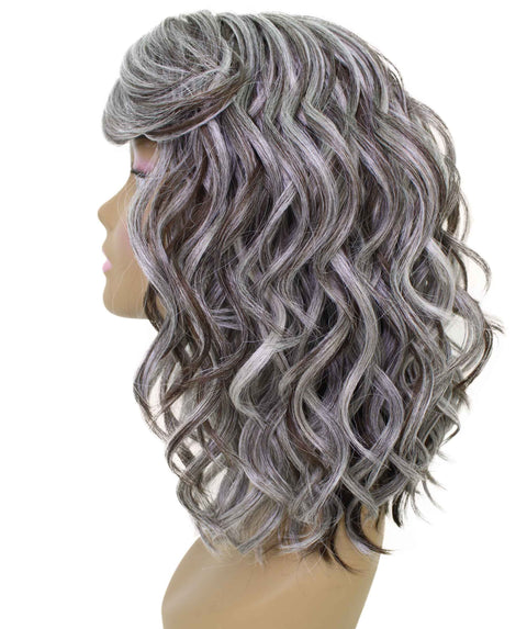 Madison Charcoal Gray Layer Full Wig