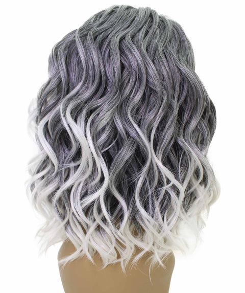 Madison Gray with White Layer Full Wig