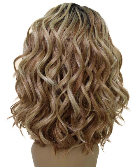 Madison Strawberry Blonde Ombre Layer Full Wig