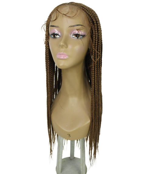 Jordan Copper Blonde Braided Lace Wig